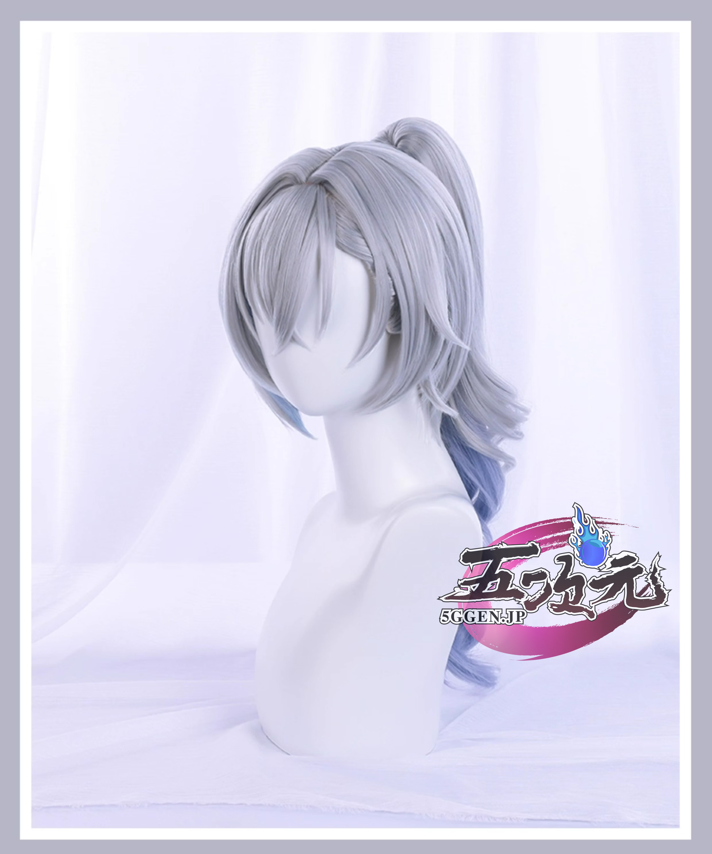 三分妄想 崩壊スターレイル コスプレ スタレ 銀狼 ウィッグ